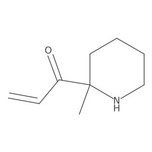 1-(2-Methylpiperidin-2-yl)prop-2-en-1-one Structure