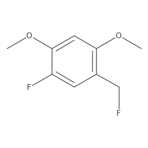 1,5-Dimethoxy-2-fluoro-4-(fluoromethyl)benzene Structure