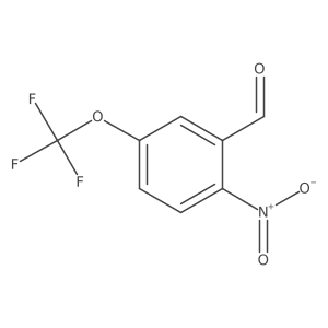 2-Nitro-5-(trifluoromethoxy)benzaldehyde结构式