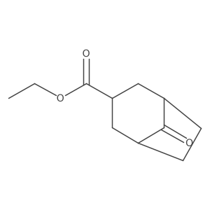 Ethyl 8-oxobicyclo[3.2.1]octane-3-carboxylate结构式