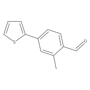 2-Methyl-4-(thiophen-2-yl)benzaldehyde Structure