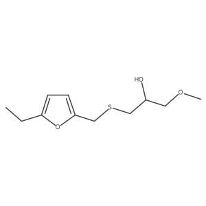 1-{[(5-Ethylfuran-2-yl)methyl]sulfanyl}-3-methoxypropan-2-ol结构式
