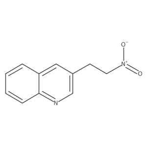 3-(2-Nitroethyl)quinoline结构式