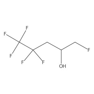 1,4,4,5,5,5-Hexafluoropentan-2-ol结构式