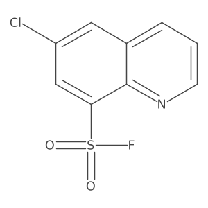 6-Chloroquinoline-8-sulfonyl fluoride Structure