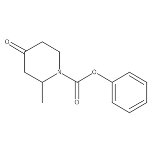 Phenyl 2-methyl-4-oxopiperidine-1-carboxylate Structure