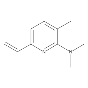 2-Pyridinamine, 6-ethenyl-N,N,3-trimethyl- Structure
