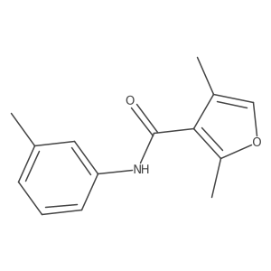 2,4-dimethyl-N-(m-tolyl)furan-3-carboxamide Structure