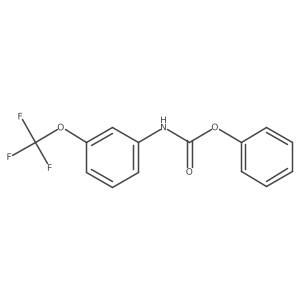 Phenyl 3-(trifluoromethoxy)phenylcarbamate Structure