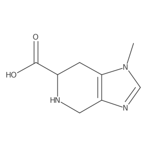 (S)-1-Methyl-4,5,6,7-tetrahydro-1H-imidazo[4,5-C]pyridine-6-carboxylic acid Structure