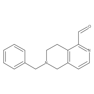 6-Benzyl-5,6,7,8-tetrahydro-[2,6]naphthyridine-1-carbaldehyde Structure