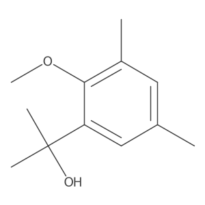 2-(2-Methoxy-3,5-dimethylphenyl)propan-2-ol结构式