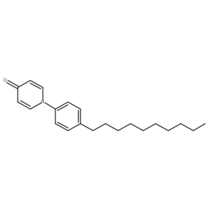 1-(4-Decylphenyl)-4(1H)-pyridinone结构式