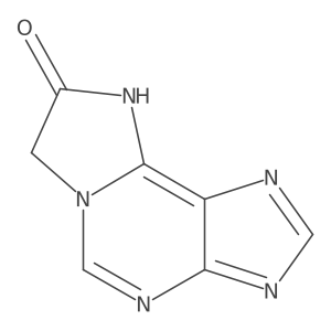 7,9-Dihydroimidazo[2,1-f]purin-8-one结构式