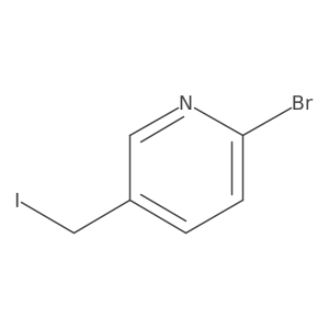 2-Bromo-5-(iodomethyl)pyridine Structure