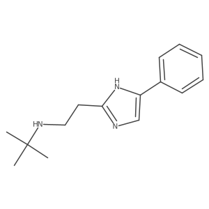 N-(1,1-Dimethylethyl)-5-phenyl-1H-imidazole-2-ethanamine Structure
