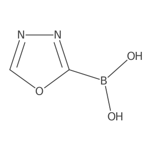 (1,3,4-Oxadiazol-2-yl)boronic acid Structure