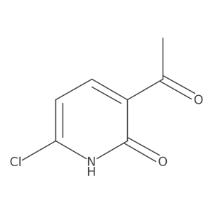 1-(6-Chloro-2-hydroxypyridin-3-YL)ethan-1-one结构式