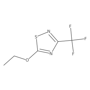5-Ethoxy-3-trifluoromethyl-[1,2,4]thiadiazole结构式