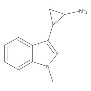 2-(1-methyl-1H-indol-3-yl)cyclopropan-1-amine Structure