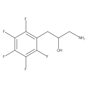 1-Amino-3-(pentafluorophenyl)propan-2-ol Structure