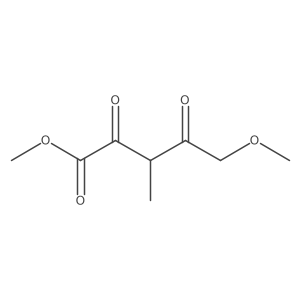 Methyl 5-methoxy-3-methyl-2,4-dioxopentanoate结构式