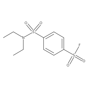 4-(Diethylsulfamoyl)benzene-1-sulfonyl fluoride Structure