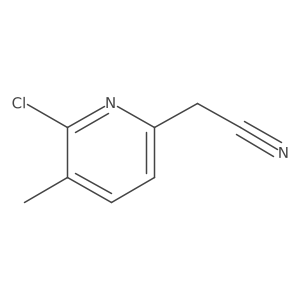 2-(6-Chloro-5-methylpyridin-2-yl)acetonitrile结构式