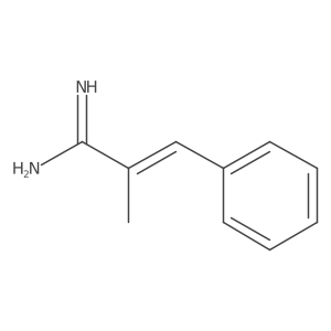 2-Methyl-3-phenylprop-2-enimidamide Structure