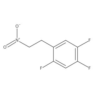 1,2,4-Trifluoro-5-(2-nitroethyl)benzene Structure