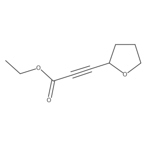 Ethyl 3-(oxolan-2-yl)prop-2-ynoate Structure