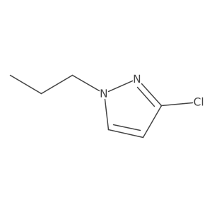3-chloro-1-propyl-1H-pyrazole Structure