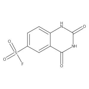 2,4-Dioxo-1,2,3,4-tetrahydroquinazoline-6-sulfonyl fluoride Structure