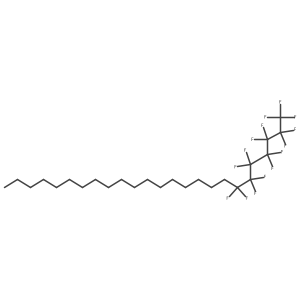 1-(Perfluoroheptyl)octadecane Structure