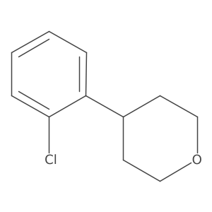 4-(2-Chlorophenyl)oxane Structure