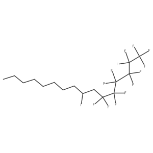 1,1,1,2,2,3,3,4,4,5,5,6,6-Tridecafluoro-8-iodohexadecane Structure