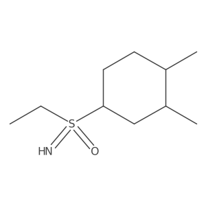 (3,4-Dimethylcyclohexyl)(ethyl)imino-lambda6-sulfanone结构式