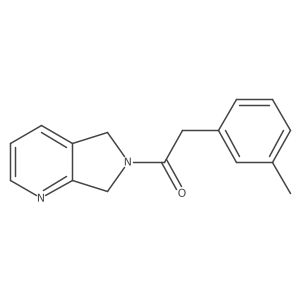 1-(5H-pyrrolo[3,4-b]pyridin-6(7H)-yl)-2-(m-tolyl)ethanone Structure