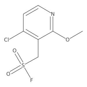 (4-Chloro-2-methoxypyridin-3-yl)methanesulfonyl fluoride结构式