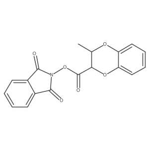 1,3-dioxo-2,3-dihydro-1H-isoindol-2-yl 3-methyl-2,3-dihydro-1,4-benzodioxine-2-carboxylate结构式
