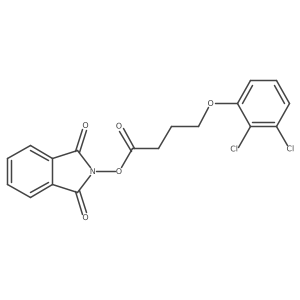 1,3-dioxo-2,3-dihydro-1H-isoindol-2-yl 4-(2,3-dichlorophenoxy)butanoate Structure