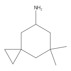 7,7-Dimethylspiro[2.5]octan-5-amine结构式
