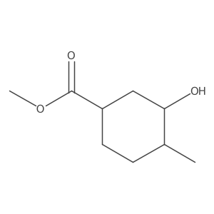 Methyl 3-hydroxy-4-methylcyclohexane-1-carboxylate Structure