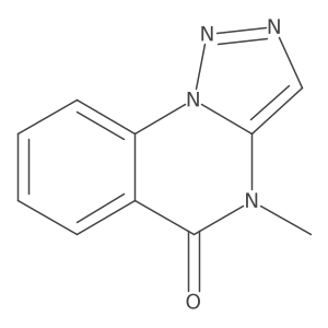 4-methyl-4H,5H-[1,2,3]triazolo[1,5-a]quinazolin-5-one结构式