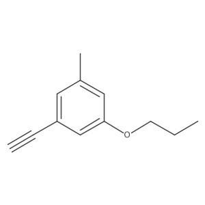 1-Ethynyl-3-methyl-5-propoxybenzene Structure