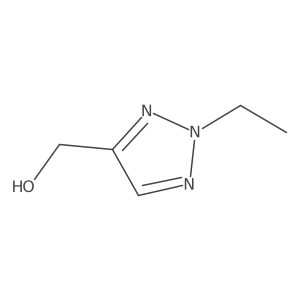 (2-ethyl-2H-1,2,3-triazol-4-yl)methanol结构式