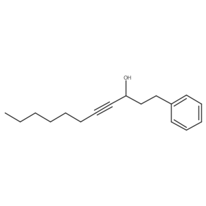 (S)-1-Phenyl-4-undecyne-3-ol结构式