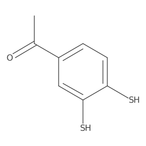 1-(3,4-Dimercaptophenyl)ethanone Structure