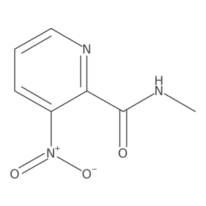 N-methyl-3-nitropyridine-2-carboxamide Structure