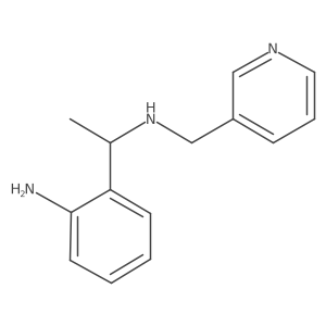 [1-(2-Aminophenyl)ethyl](pyridin-3-ylmethyl)amine Structure